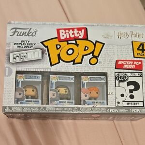 Funko Bitty Pop! Harry Potter 4-Pack with Mystery Figure